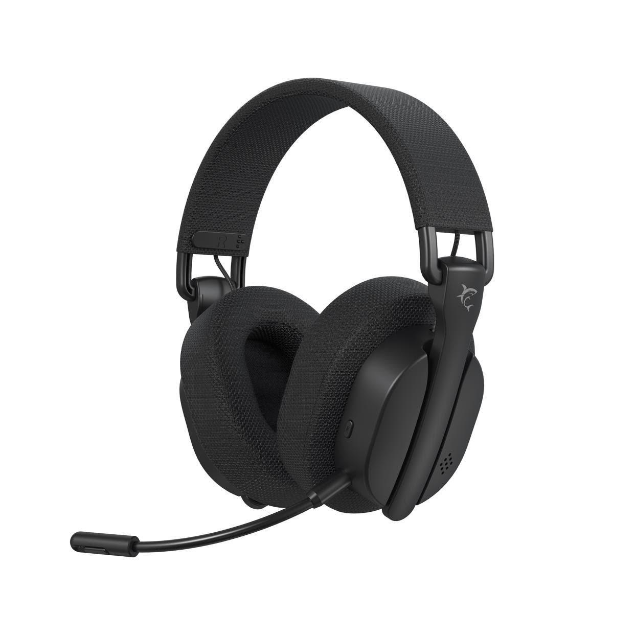 White Shark FIRECREST (Black) Hovedtelefoner Og Headset Sort FIRECREST-B