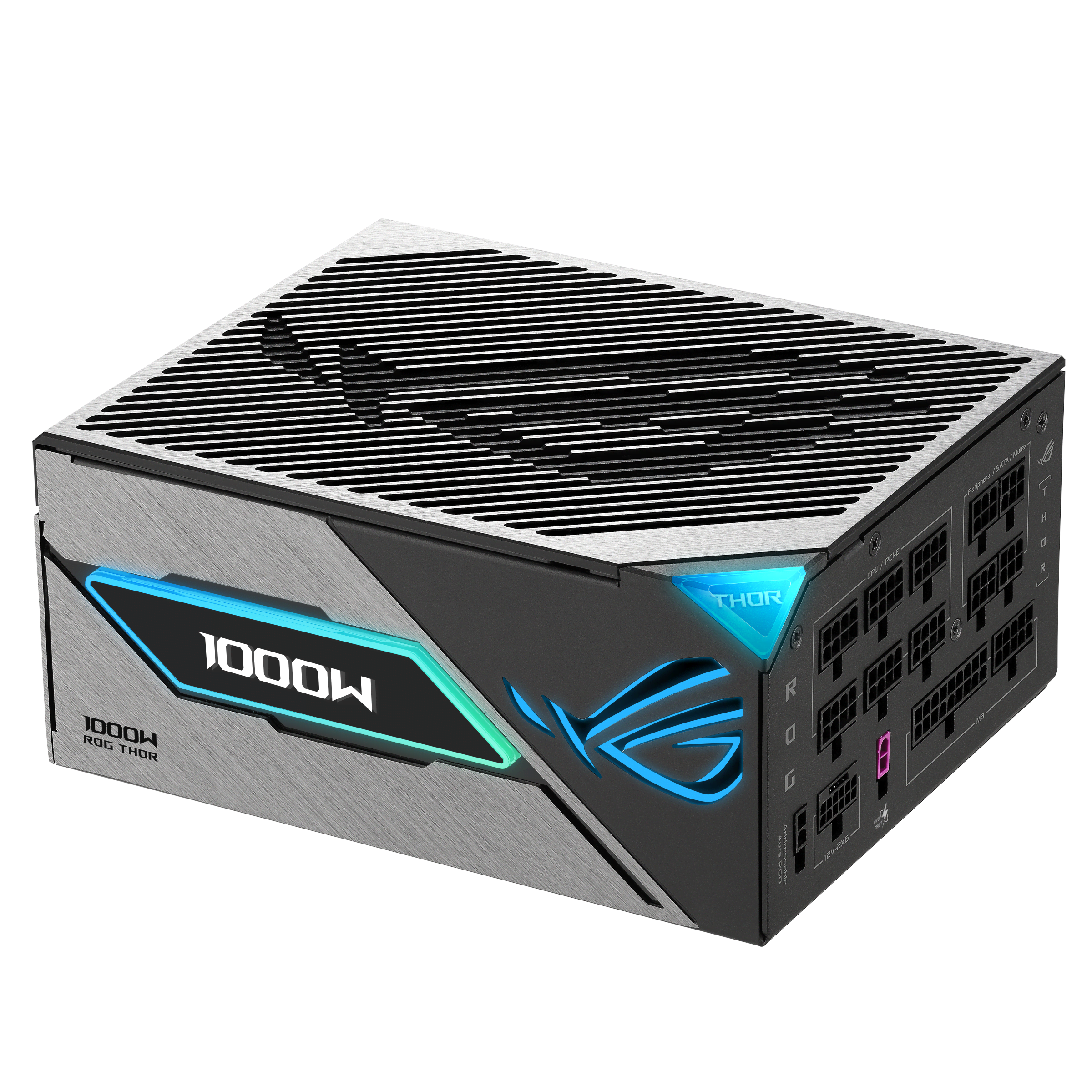 ASUS ROG THOR 1000W Platinum III (ROG Equalizer) Strømforsyning - 1000 Watt - ATX 3.1 - 80 Plus Platinum certified