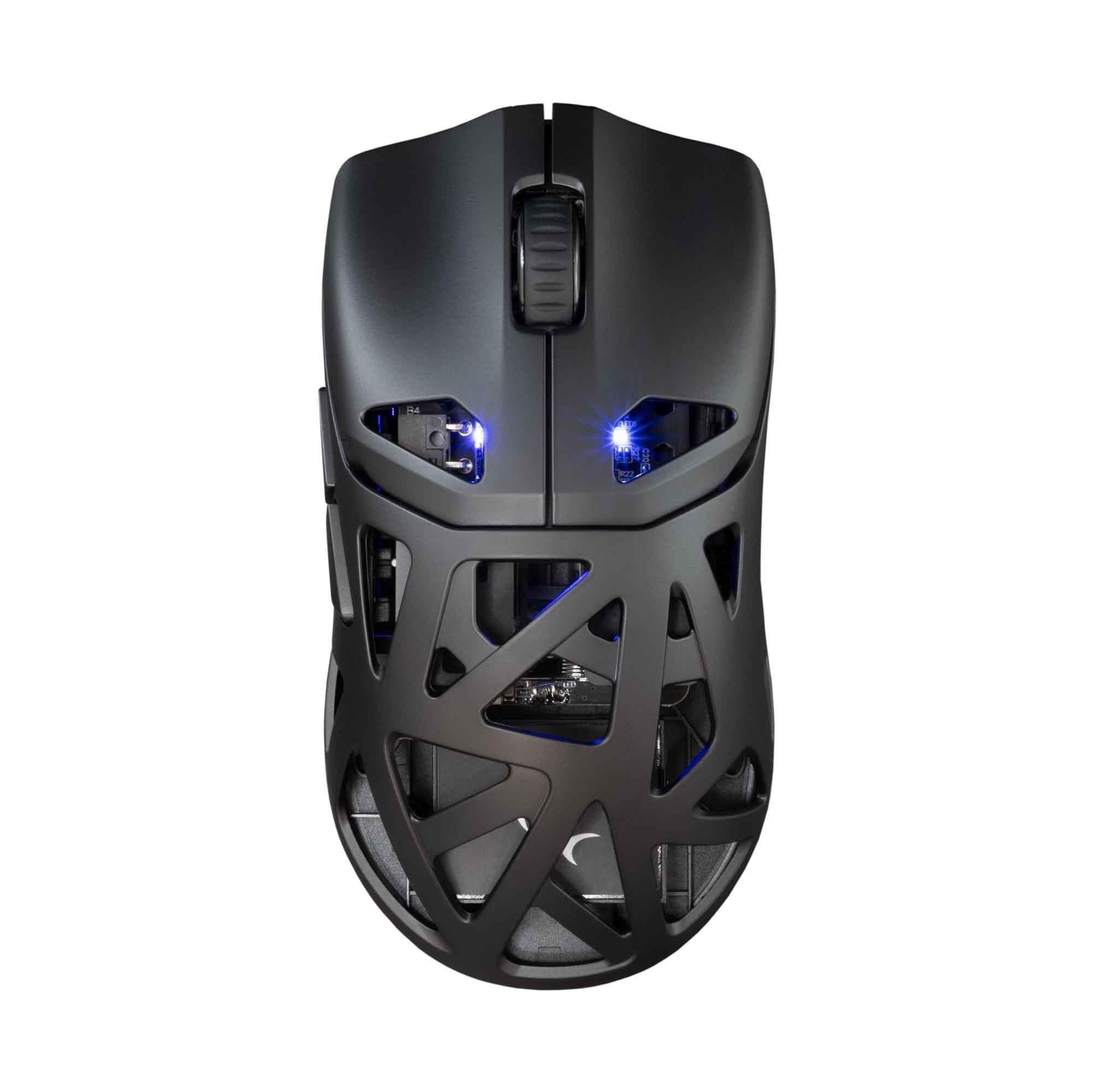 White Shark DAGONET Wireless (Black) - Gaming Mus - Optisk - 6 knapper - Sort