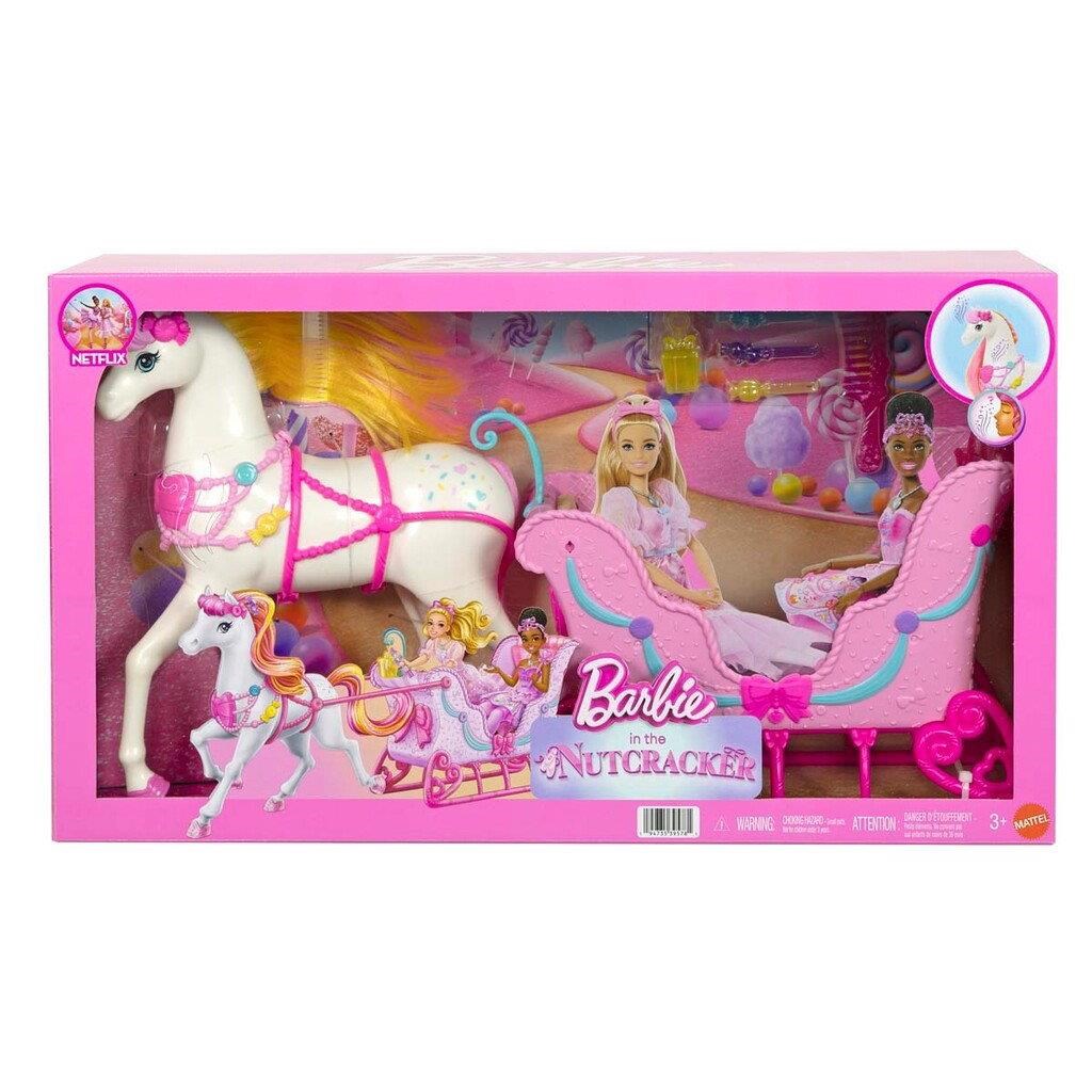 Barbie Nutcracker Horse & Sled Dukker Og Dukketilbehoer JNH63