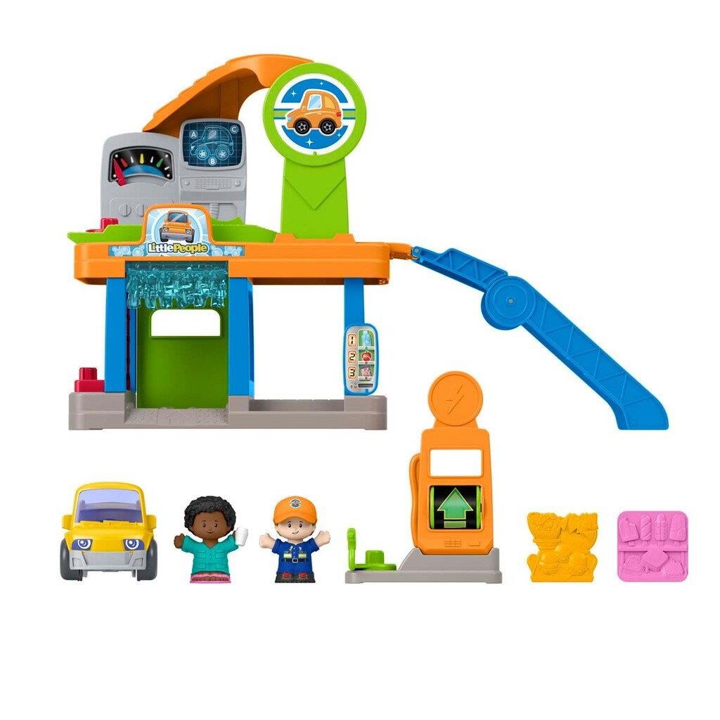 Fisher Price Little People Lets Go Service Station Babylegetøj JJY97