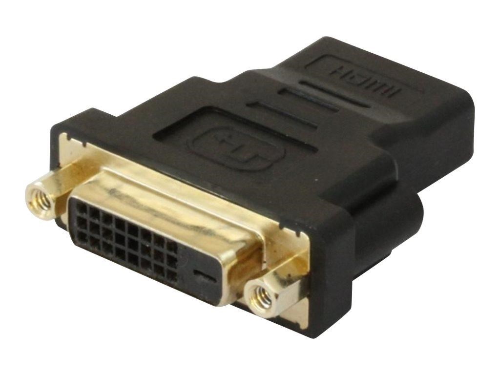IC INTRACOM TECHly adapter - HDMI / DVI Skærmkabel Sort IADAP HDMI-644