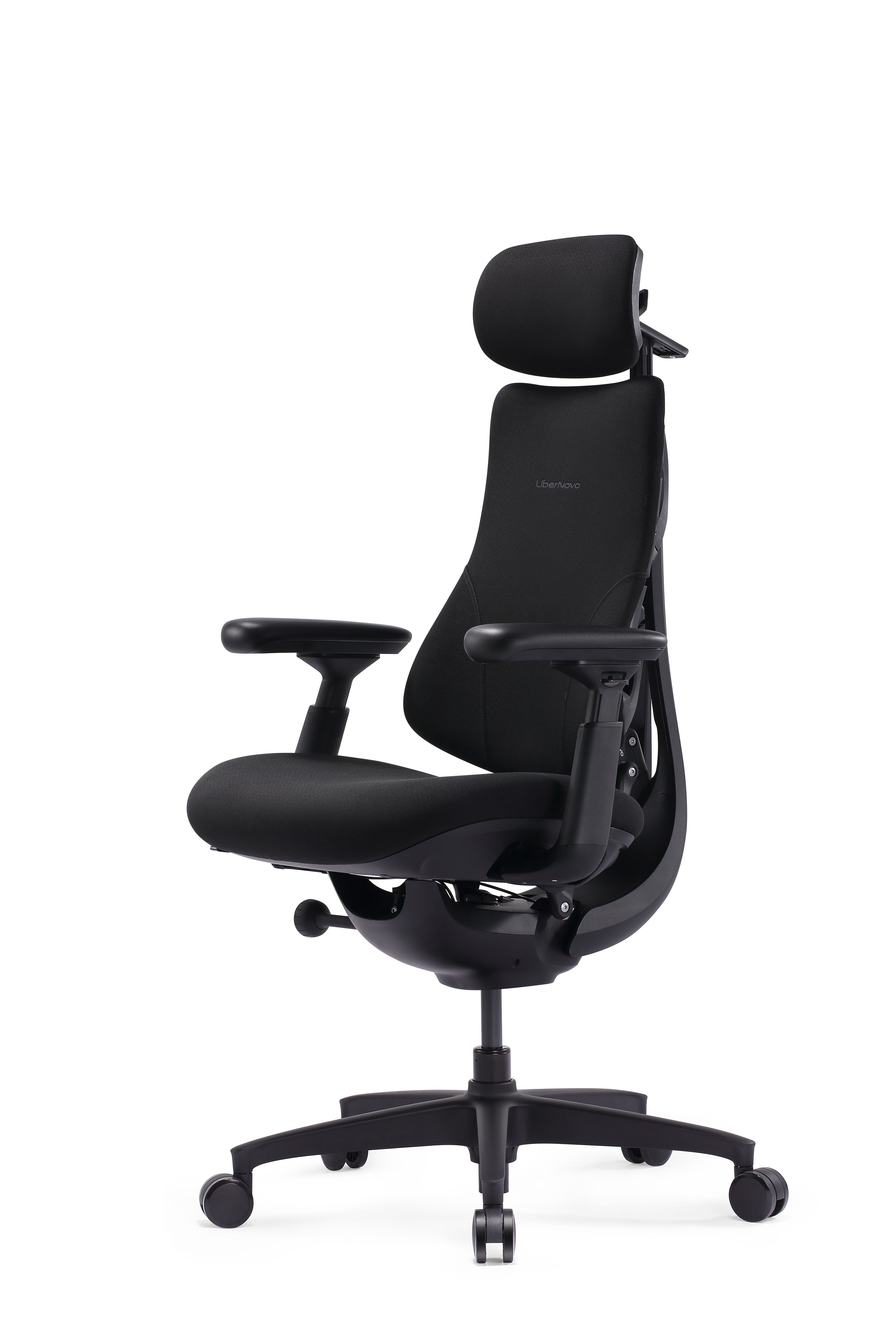 LiberNovo Omni SE Dynamic Ergonomic Chair - 48cm Gamer Stol - Sort - Stof Gamerstol CP-GW-1000075-00-03