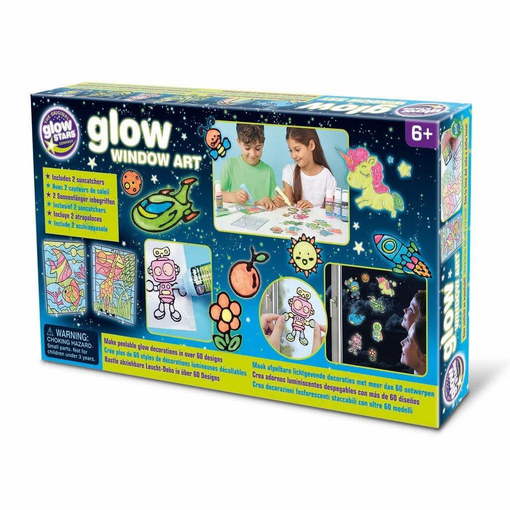 Brainstorm Glow Window Art Kit Kreativt Legetøj B8506