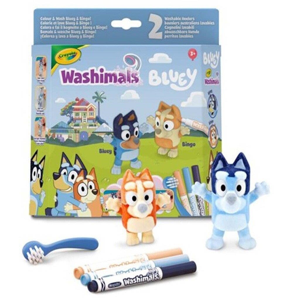 Crayola Scribble Scrubbie Bluey w/2 pets Kreativt Legetøj 74-0254