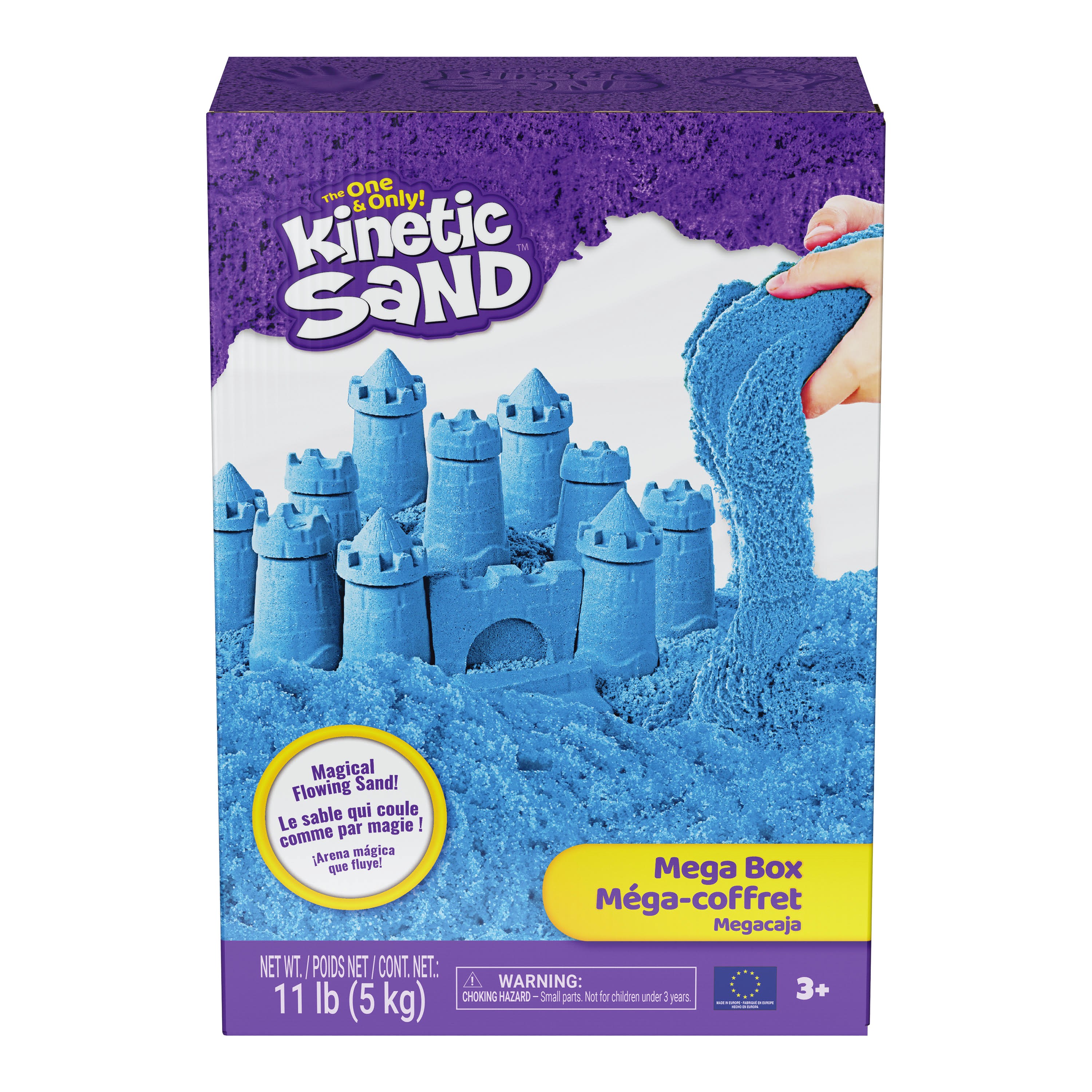 Kinetic Sand Blue Sand 5 kg Kreativt Legetøj 71606 / 6077239
