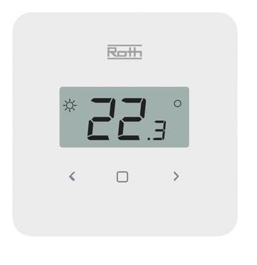 Roth Touchline SL rumtermostat med display Gulvvarme 17466397.180