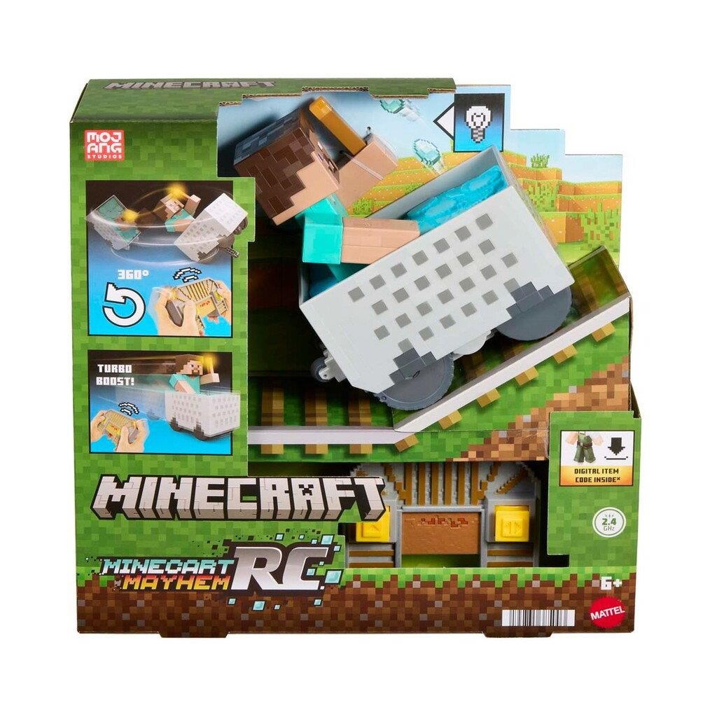 Minecraft RC Steve with Minecart Figur JMT40