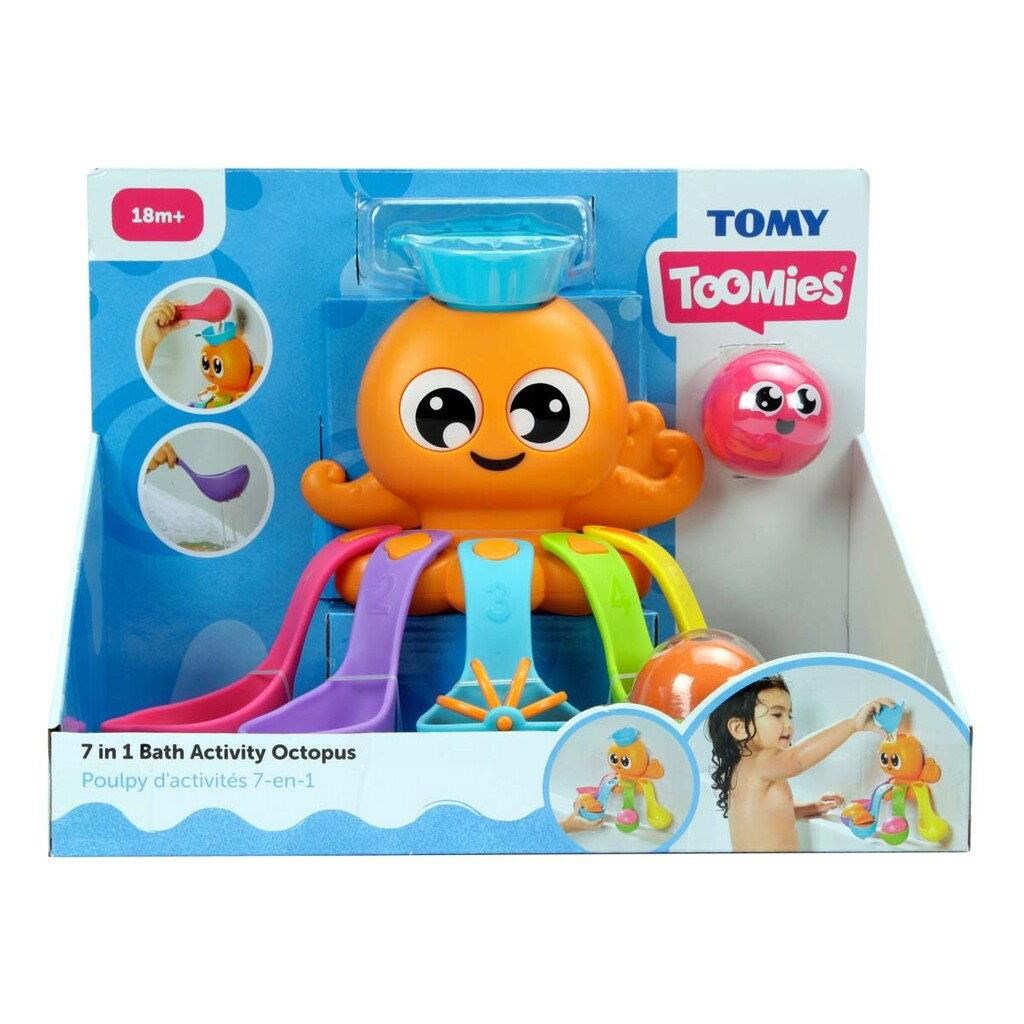 Toomies 7-In-1 Bath Activity Octopus Bamser E73104C