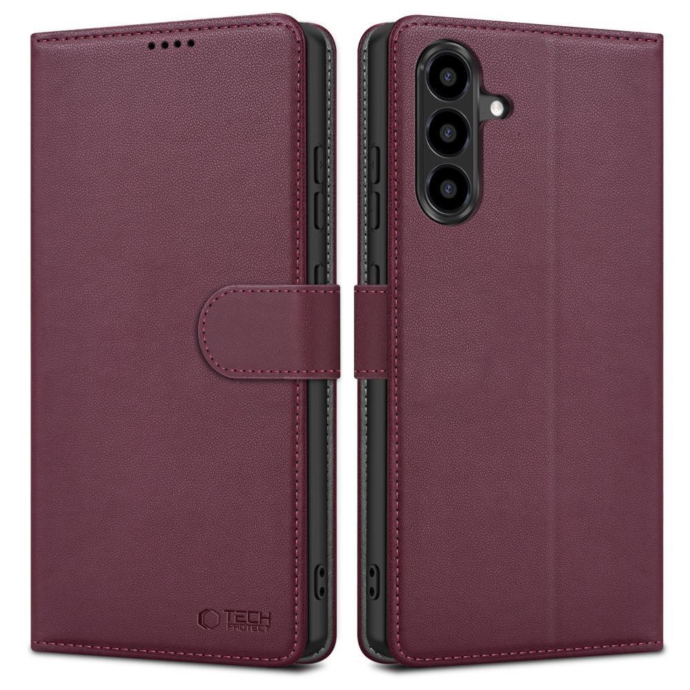 Tech-Protect Wallet Case for Samsung Galaxy A36 / A56 / A37 5G - Burgundy Mobilcover 5906302392377