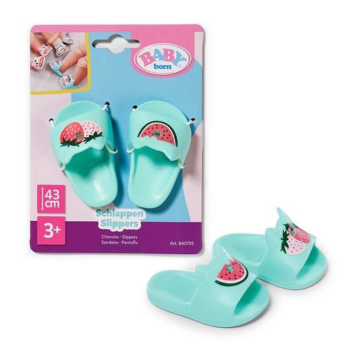 Baby Born Slippers 3 assorted 43cm Dukker Og Bamser 840795