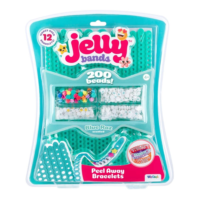 Jelly Bands Blue Raspberry-Bubblegum-Cherry assorted Kreativt Legetøj 15565