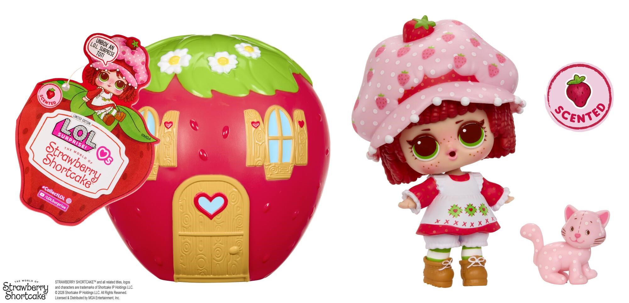 L.O.L. Loves Strawberry Shortcake Tots Figur 596530