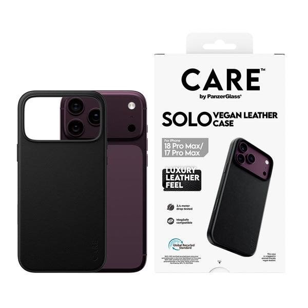 CARE by PanzerGlass Solo Case Black w. MagSafe Apple iPhone 18 Pro Max | 17 Pro Max
