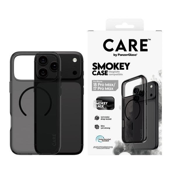 CARE by PanzerGlass Smokey Case w. Black MagSafe Apple iPhone 18 Pro Max | 17 Pro Max