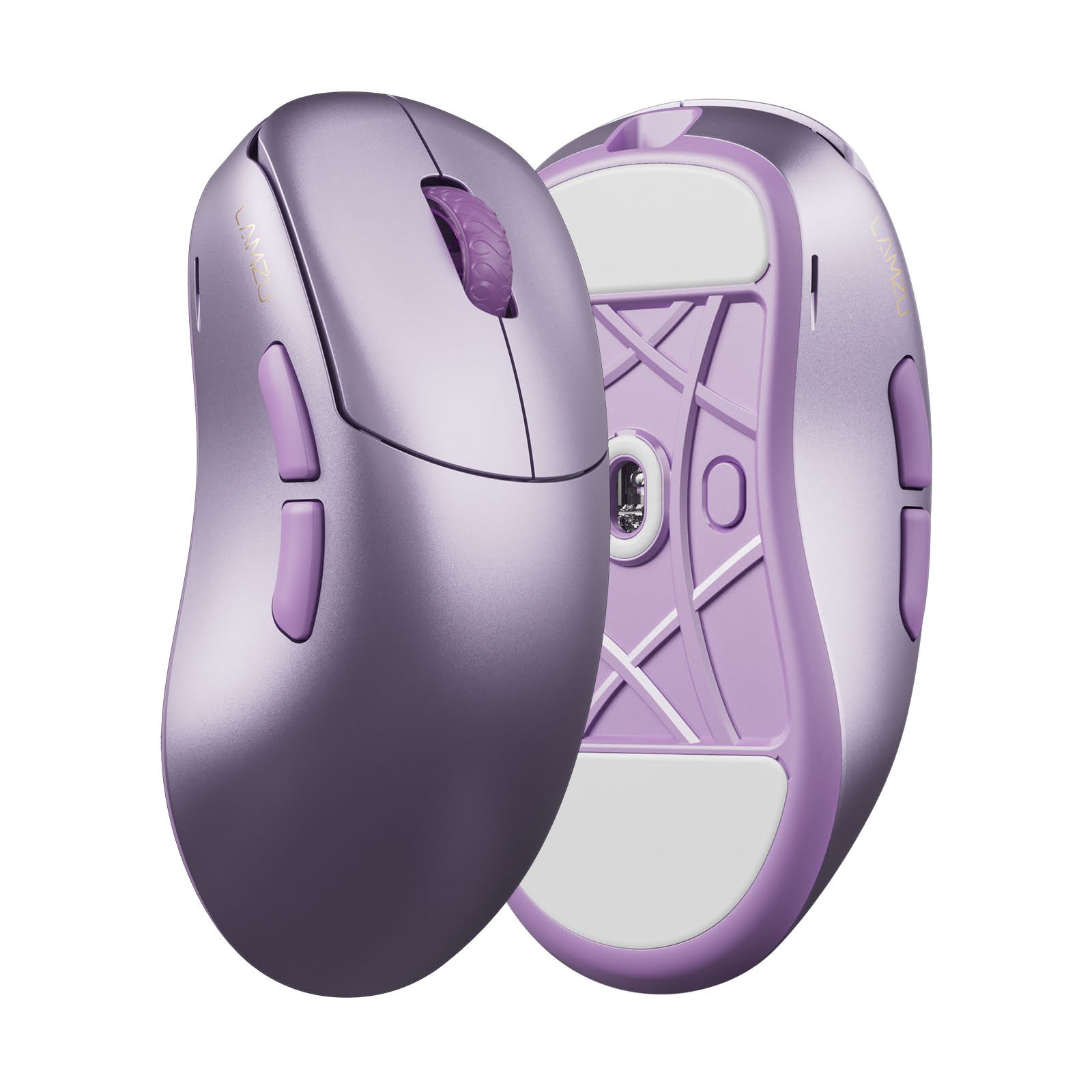 Lamzu Thorn V2 (Purple) - Gaming Mus - Optisk - 5 knapper - Lilla Mus 6975637430718