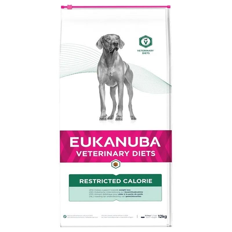 Eukanuba Veterinary diets Restricted Calorie Chicken - dry dog food - 12kg