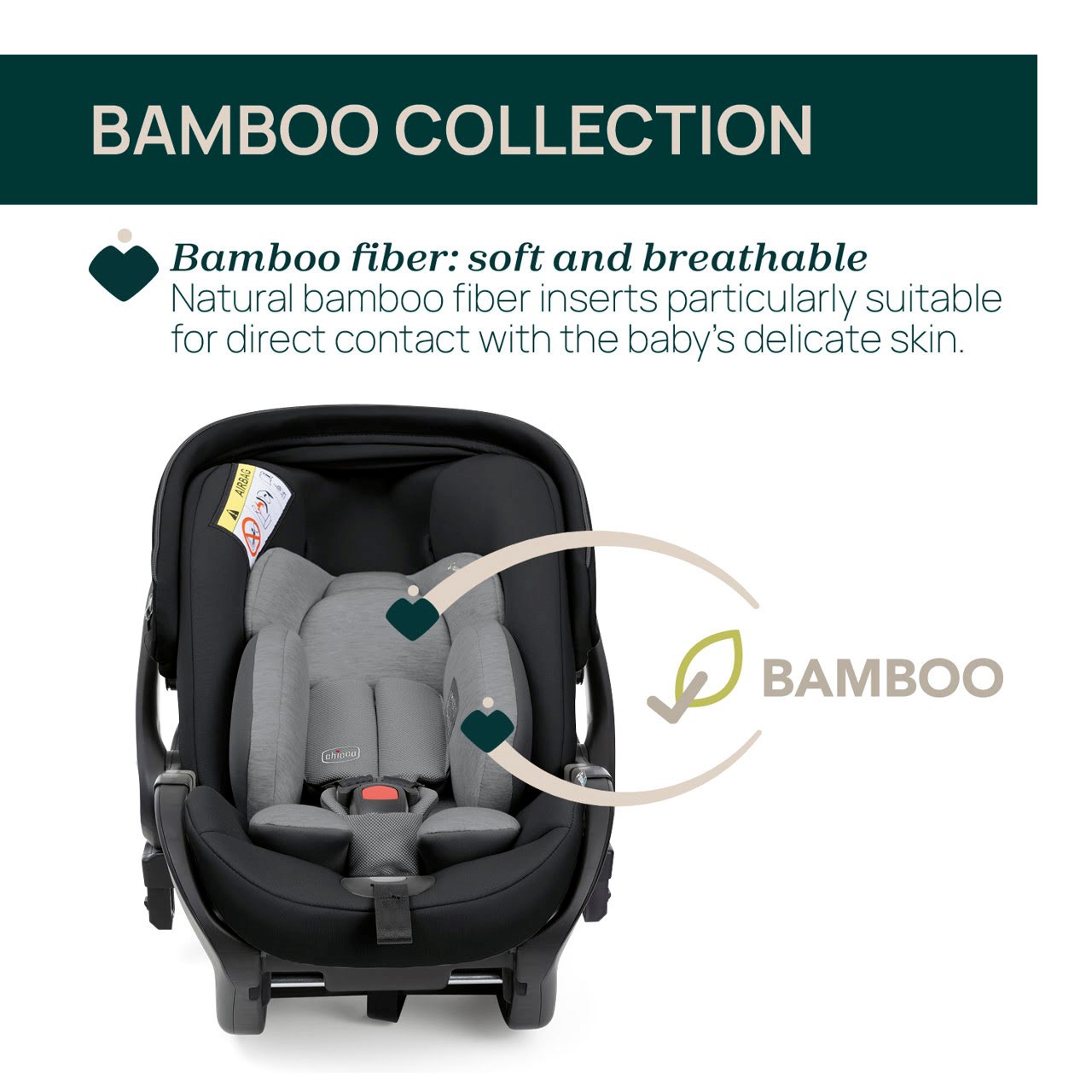 Chicco First-Seat Recline i-Size (40-87 cm)Fuld 360 i-Size base Babyudstyr 300-05087100450000