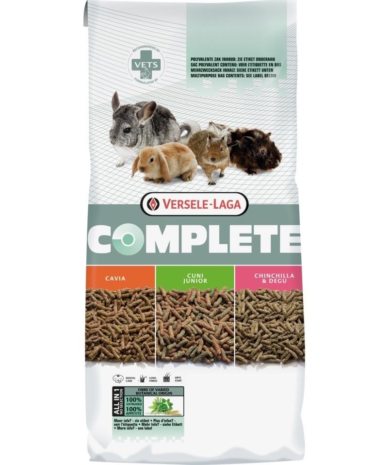 VERSELE-LAGA Complete Guinea pig - Guinea pig food - 8 kg Gnavere 5410340615225