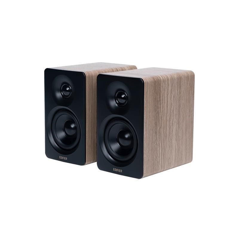 Edifier M60 - Bluetooth Desktop Speakers - 66W RMS - Classic Oak Hifi Højttaler Brun M60-WD