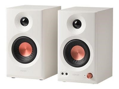 Edifier MR3 - 3.5" Monitor Speaker Pair - 36W RMS - White Hifi Højttaler Hvid MR3-WT