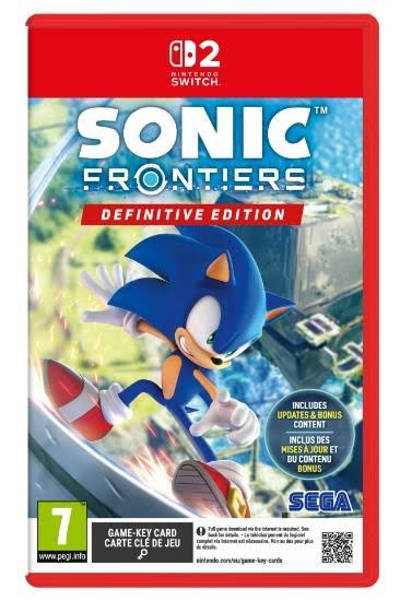 Sonic Frontiers (Definitive Edition) - Nintendo Switch 2 - Platformer Spil 5055277057702
