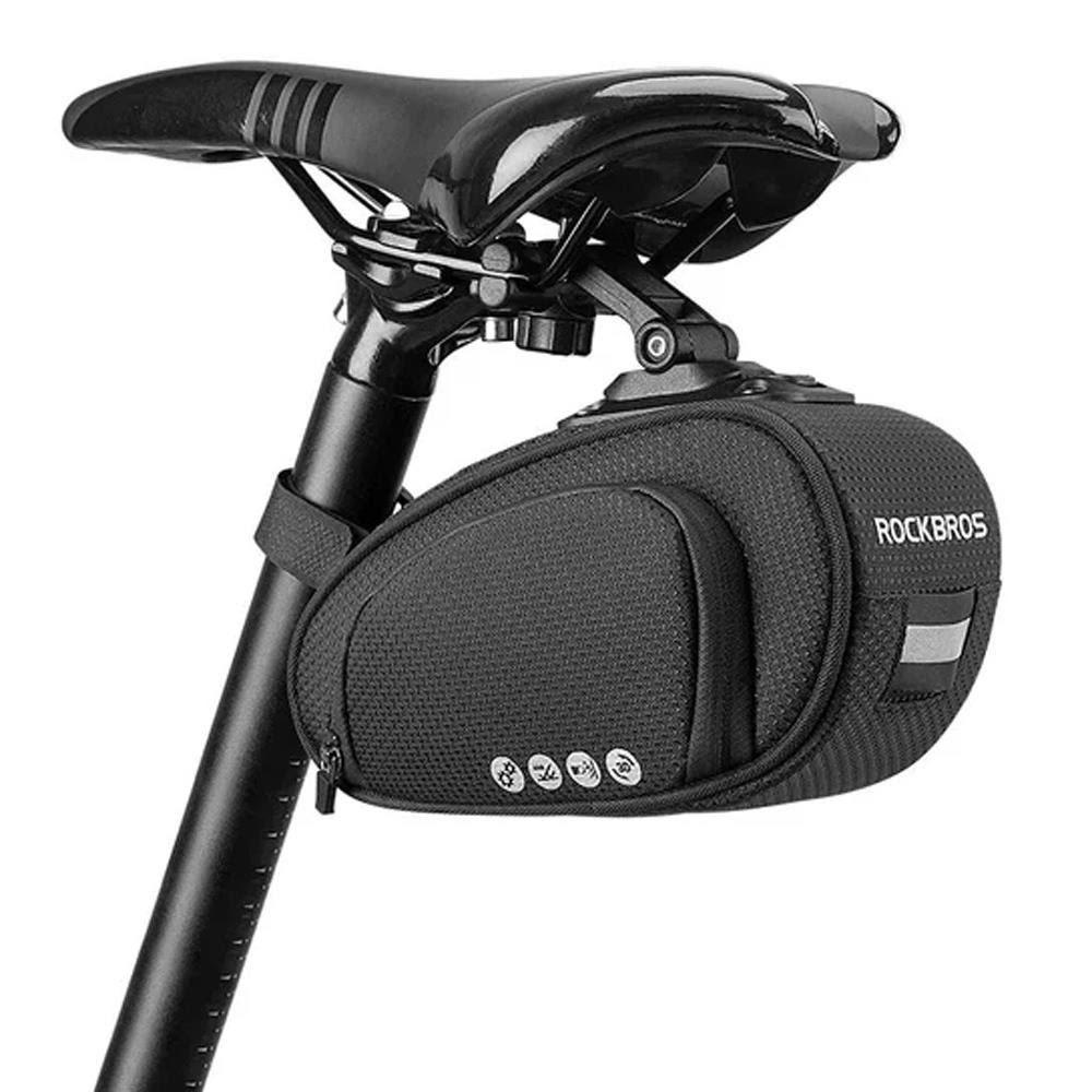Rockbros C40 bicycle bag under the saddle - black Cykeltilbehoer Rockbros-C40