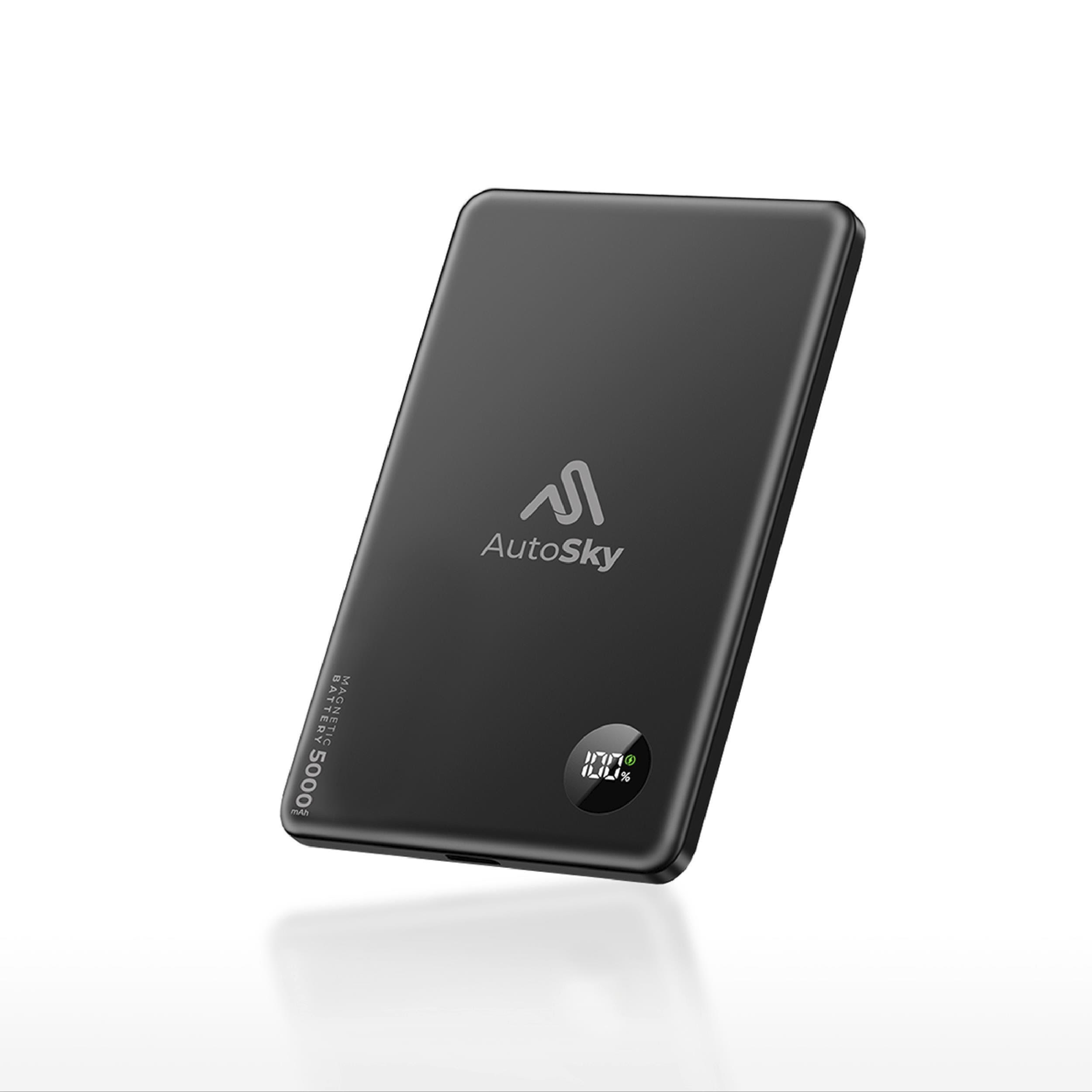 Autosky APB100 - 5000 mAh Powerbank Sort