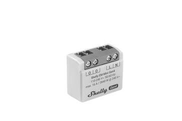 Shelly EM Mini Gen4 - WiFI & Zigbee effektmåler uden relæ (230VAC) Smart Home 3800238070823