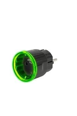Shelly Plug PM Gen3 Black - WiFi 16A smartplug med effektmåler uden relæ