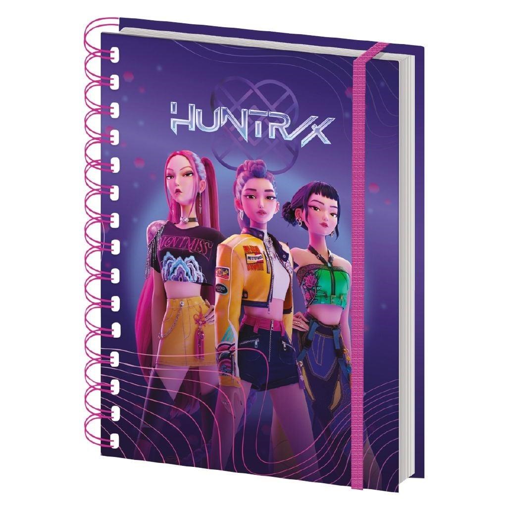 Pyramid K-Pop Demon Hunters (Huntrix) A4 Wiro Notebook Notesbog SR2511460