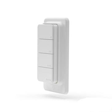 Shelly BLU RC Button 4 ZB White - Bluetooth & zigbee 4-kanal fjernbetjening Smart Home Shelly_B_ZB_RCB4