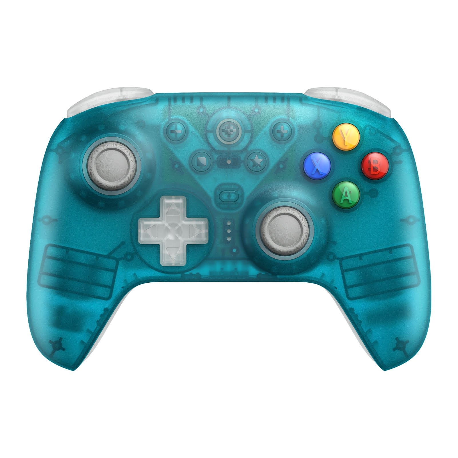 8BitDo Ultimate 2 2.4G -TMR - RGB - Clear Blue - Wireless Controller - PC Spil Tilbehør 6922621508182