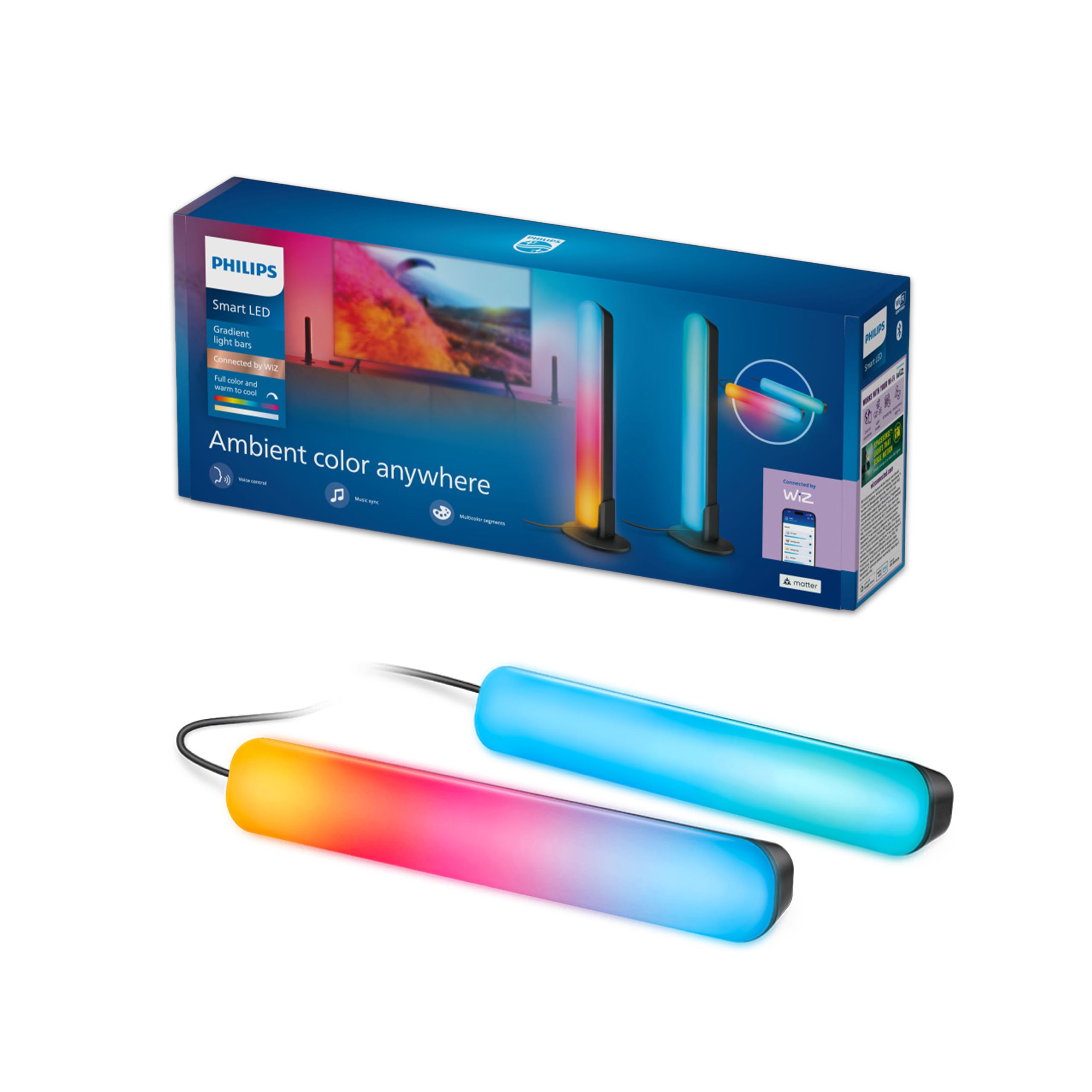 Philips Smart Lighting Gradient light bar 2-pak Smart Home 929004732321