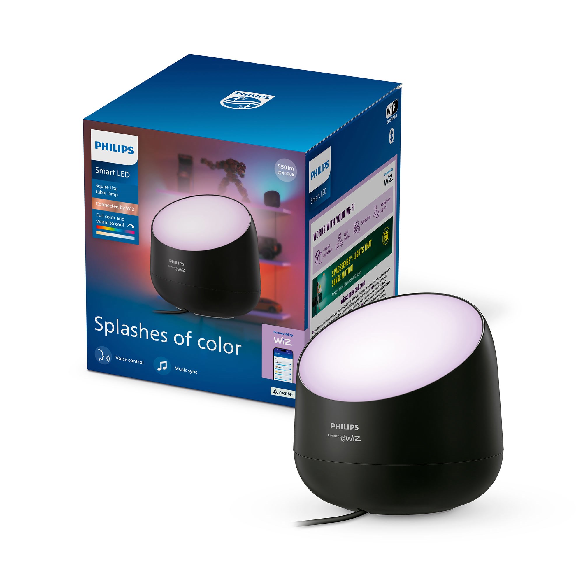 Philips Smart Lighting Squire bordlampe Smart Home 929004776021
