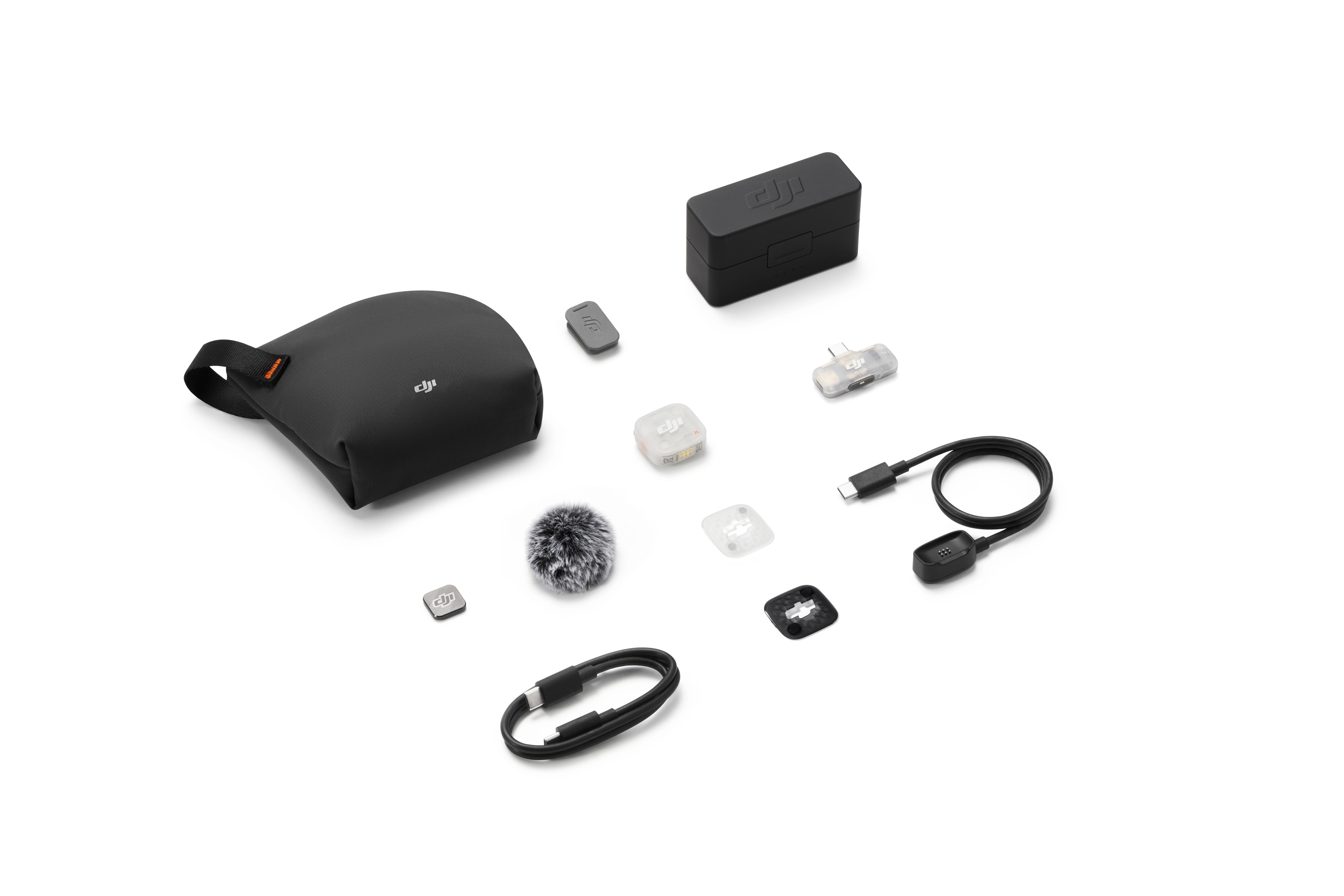 DJI Mic Mini 2S (1 TX + 1 Mobile RX + Charging Case) Mikrofon Sort CP.RN.00000559.01