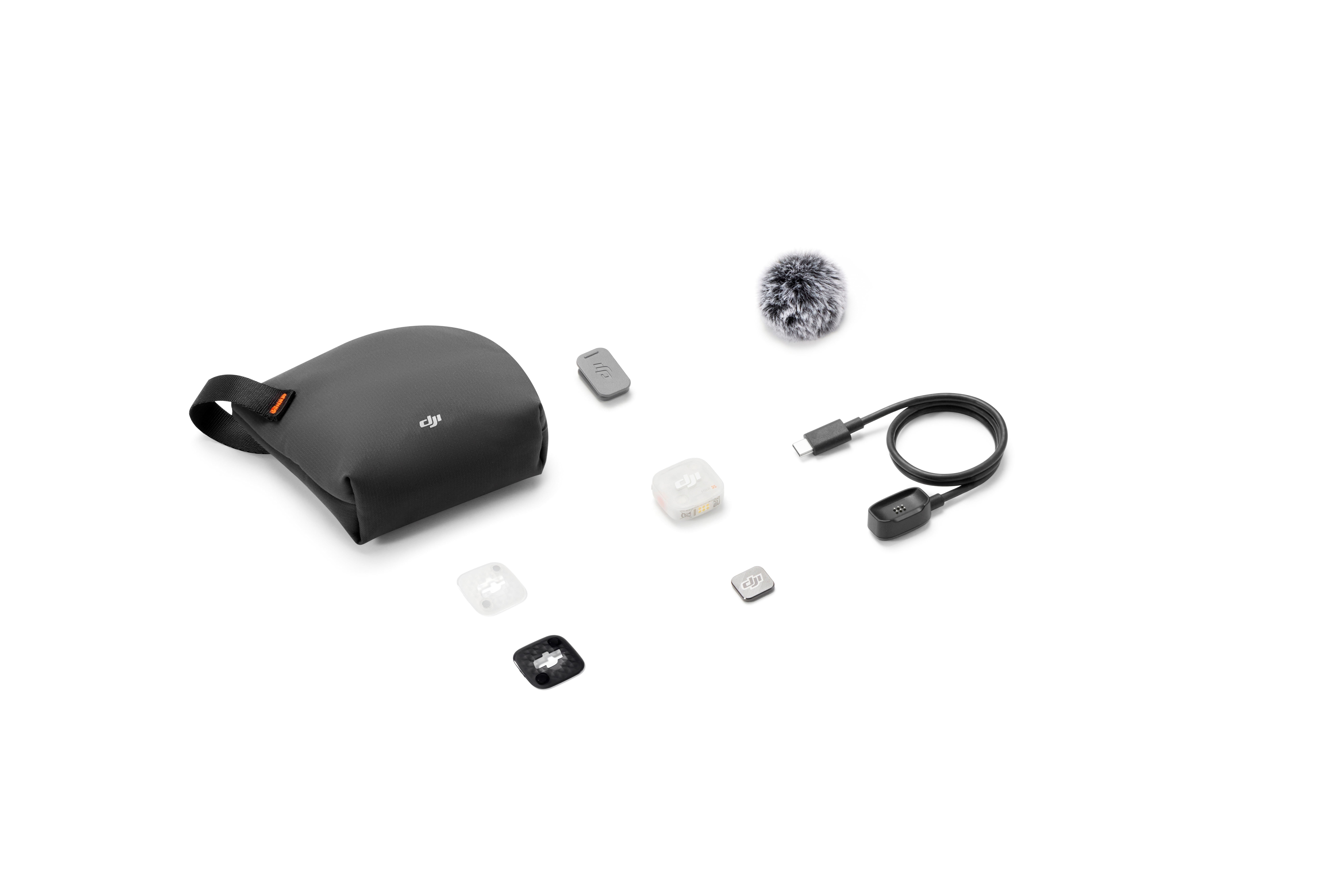 DJI Mic Mini 2S Transmitter Mikrofon Sort CP.RN.00000558.01