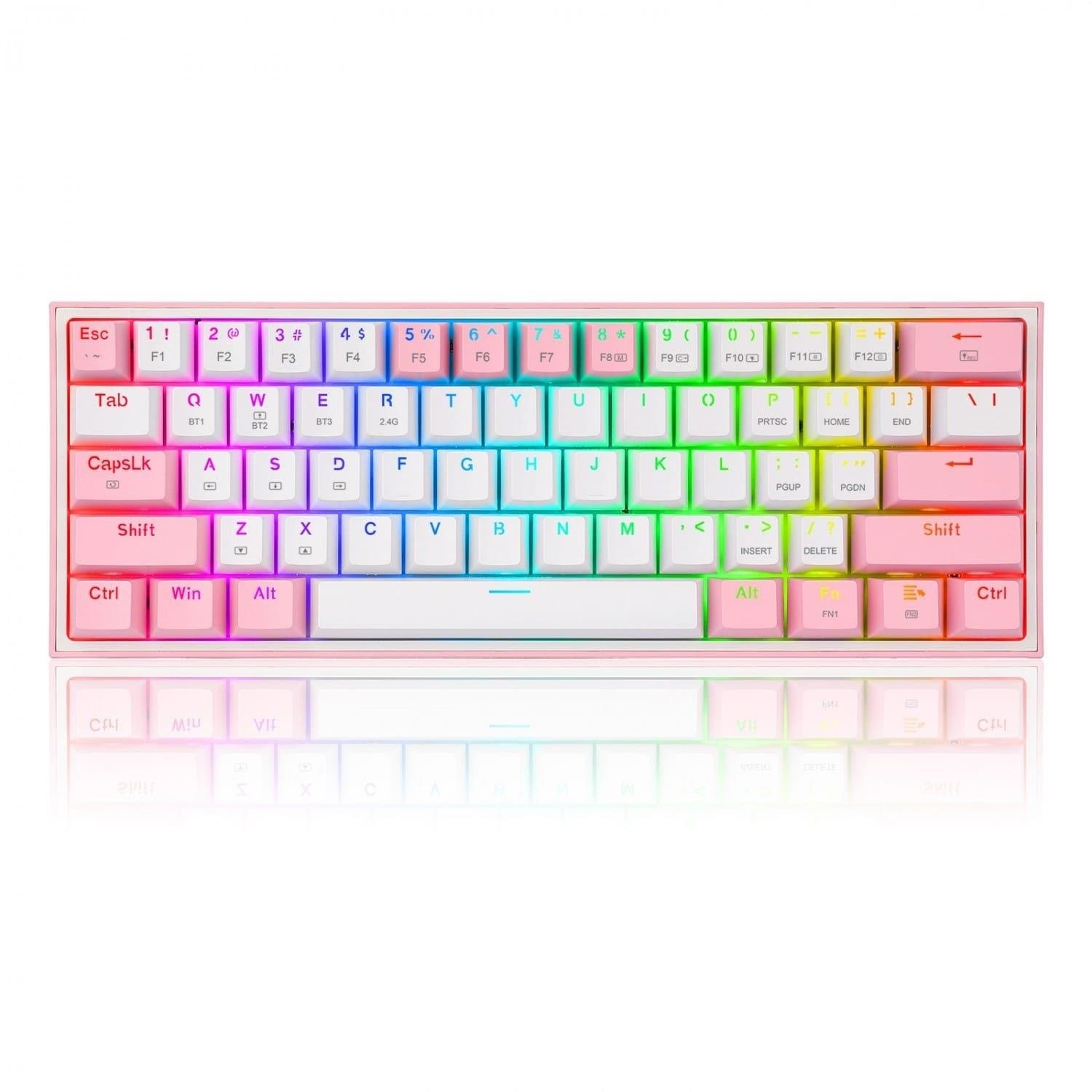 REDRAGON K616-RGB Fizz Pro Pink - US layout - US International - Pink Tastatur K616-RGB-Pink