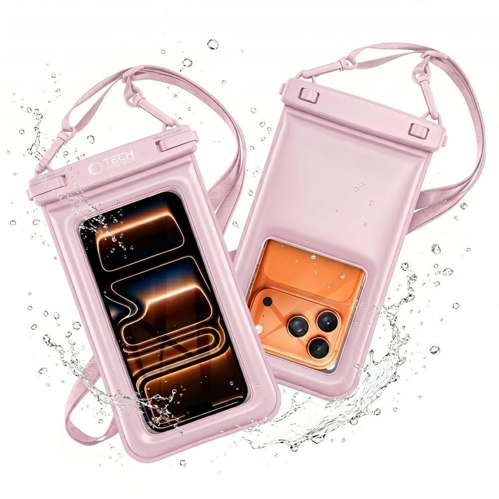 Tech-Protect UWC7 6.9" Waterproof Case - Pink Mobilcover 5906302323951