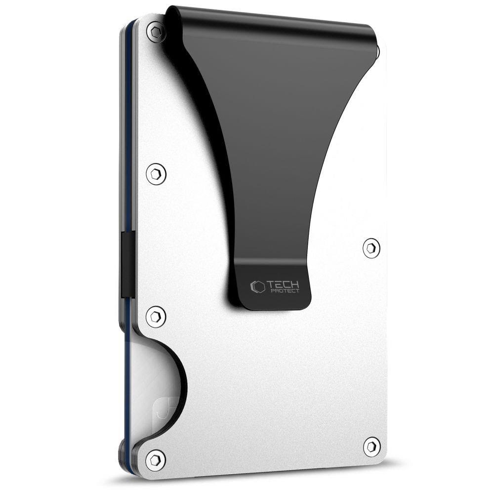 Tech-Protect Thorn RFID Wallet - Silver Mobil Tilbehør 5906302323821