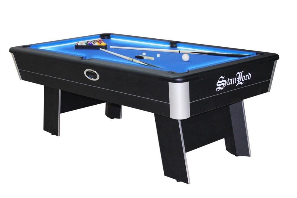 Stanlord Aura LED 7ft Pool Table with Accessories Brætspil 6950013