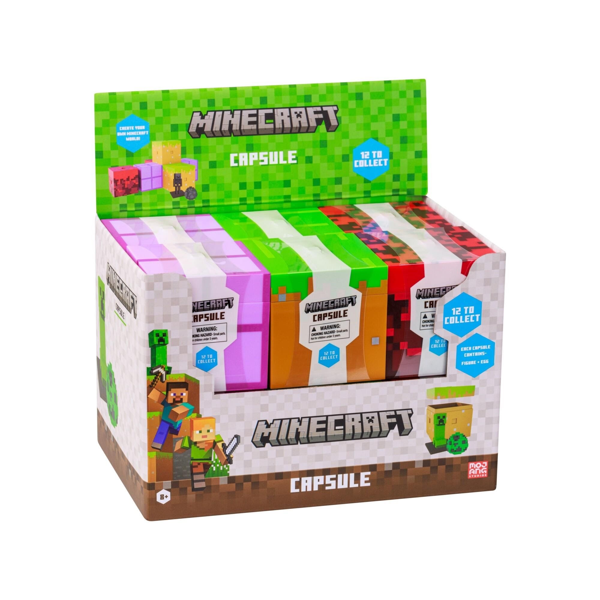 Minecraft Capsule Asst CDU Figur 9018MC