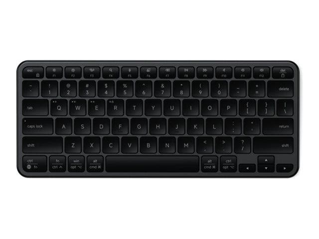 Satechi Slim EX1 - keyboard - QWERTY - Nordic - space black Input Device - Tastatur - Nordisk - Sort Tastatur ST-KEX1C-ND