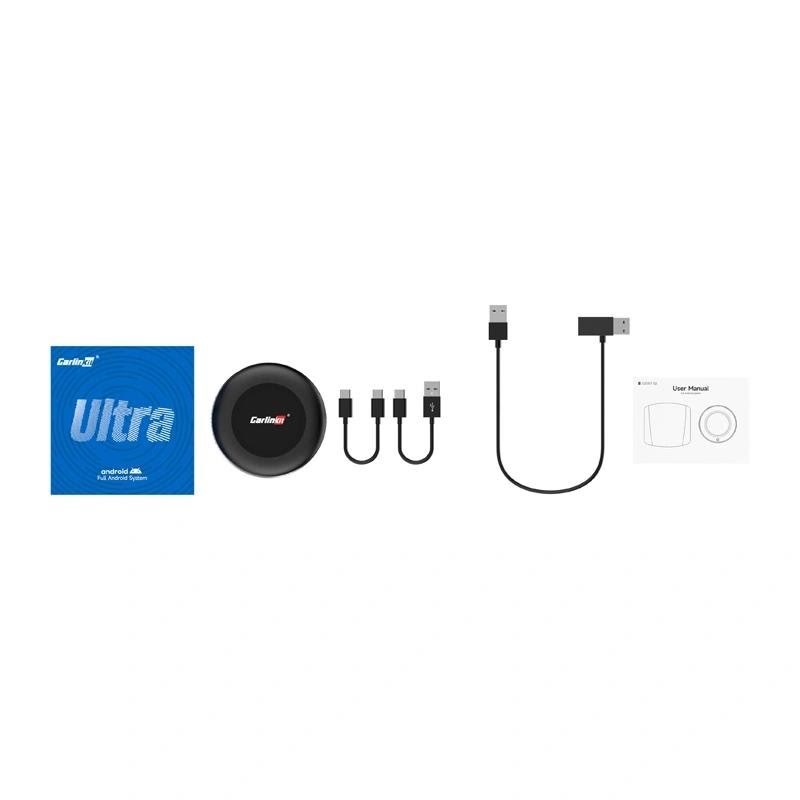 Carlinkit TBOX ULTRA 3 Wireless CarPlay & Android Auto Adapter Mobil Tilbehør