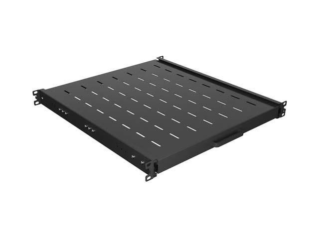 Lanberg AK-1021-B - 1U - Fixed Shelf Rackskab