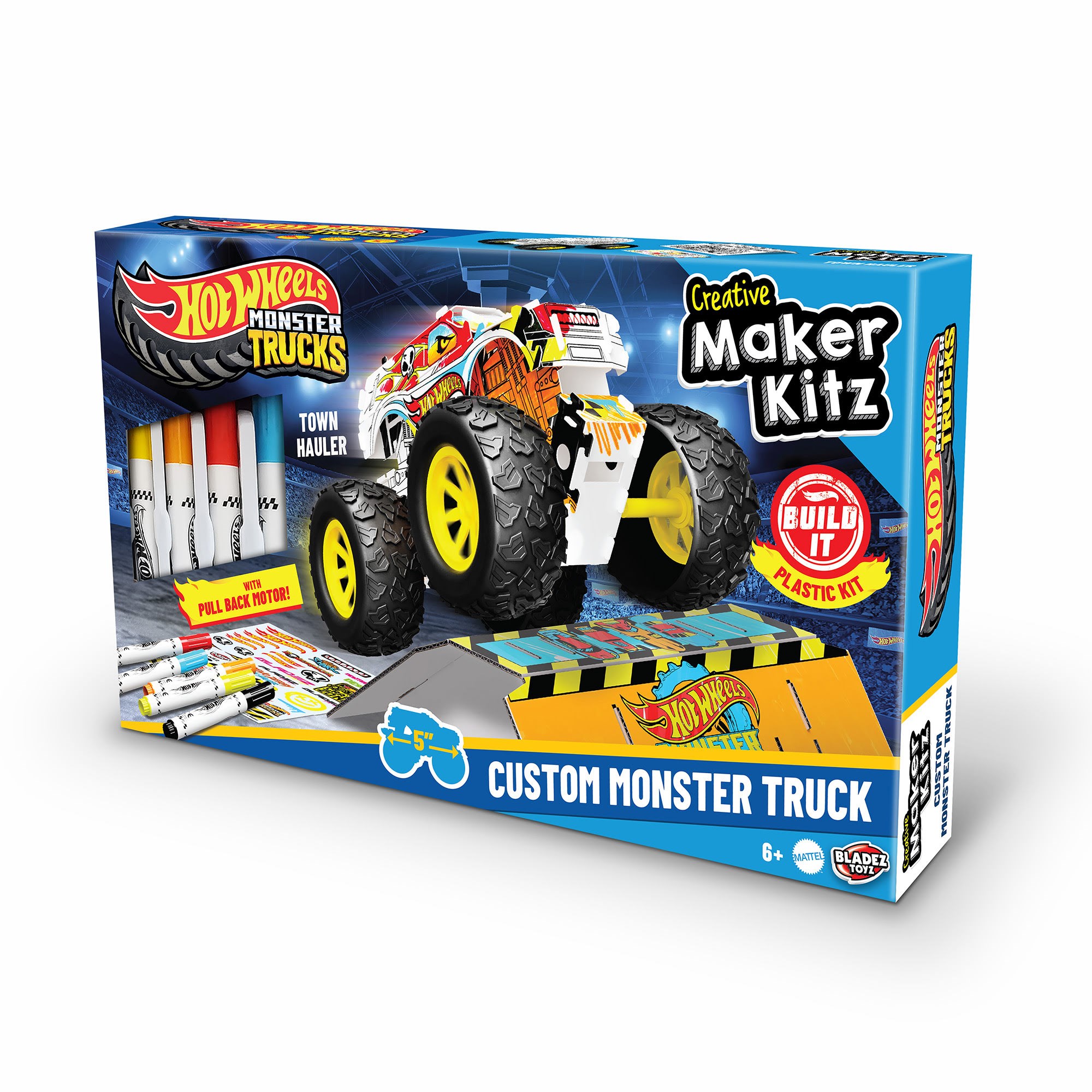 Hot Wheels Creative Maker Kitz Monster Trucks Kreativt Legetøj BLA85606