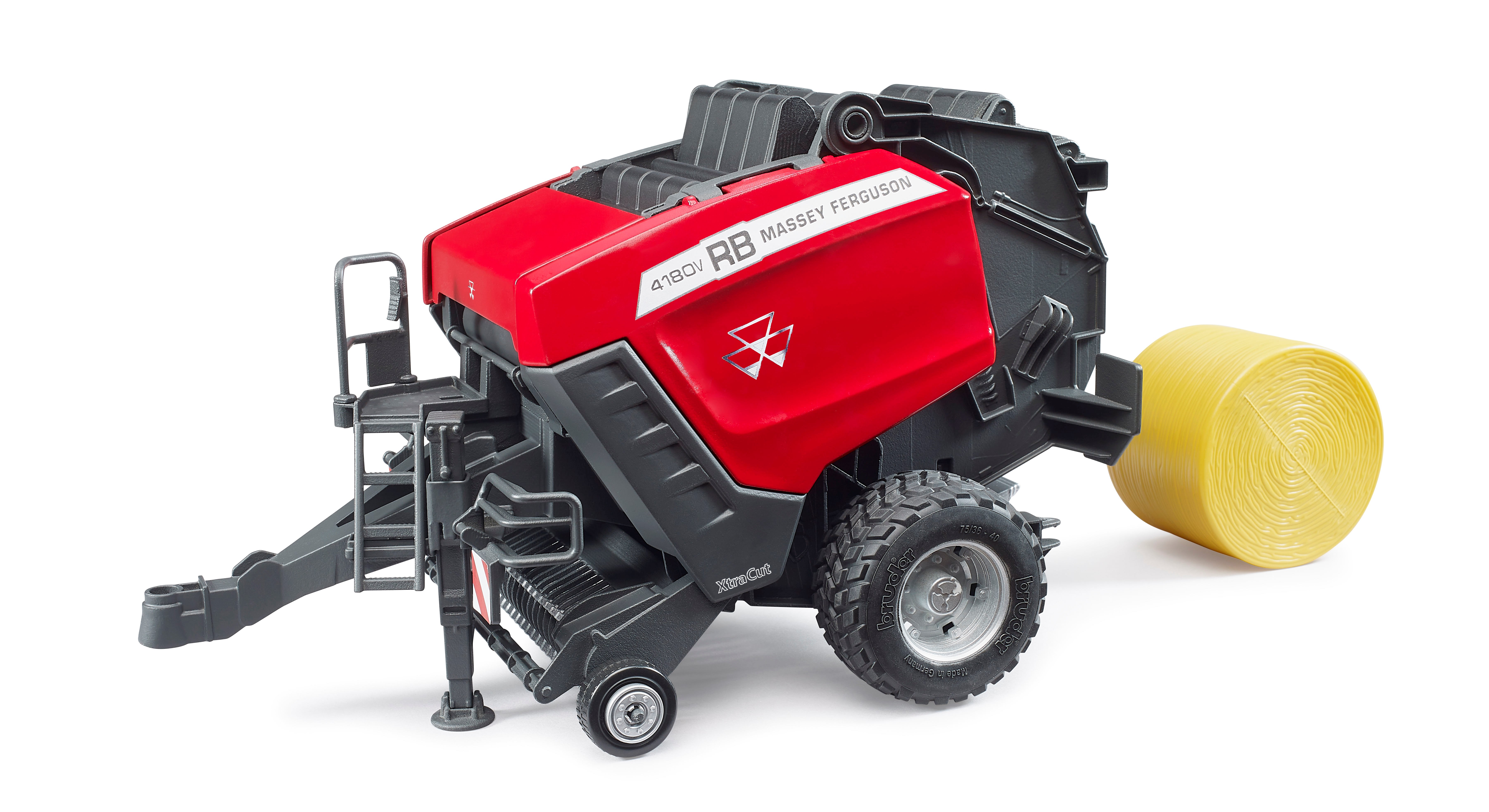 Bruder Massey Ferguson Rundballepresser RB 4180V Legetøjsbil BR2039