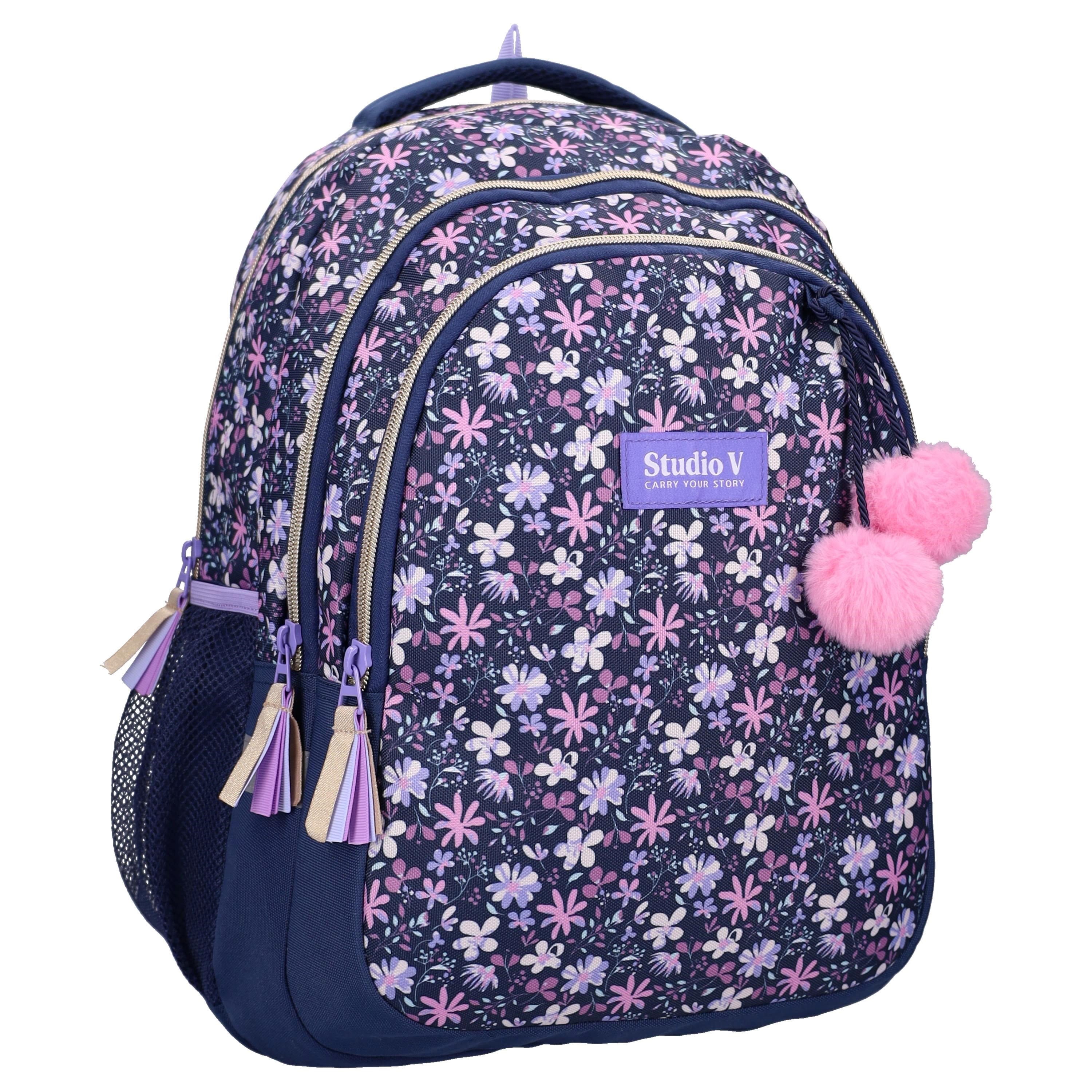 Vadobag Backpack Studio V Flower Bomb Skoletilbehoer 215-01353