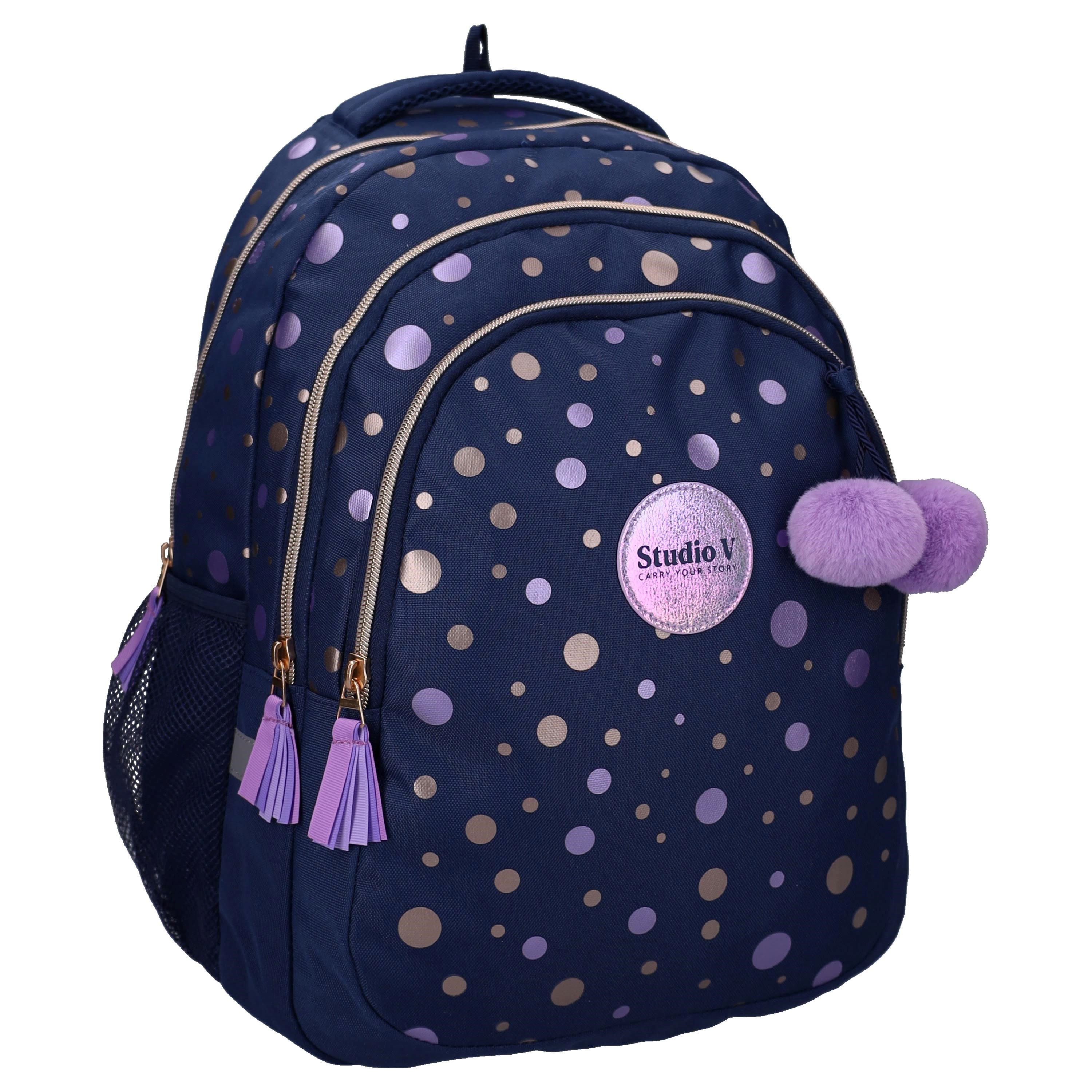 Vadobag Backpack Studio V Dazzling Dots Skoletilbehoer 215-01454