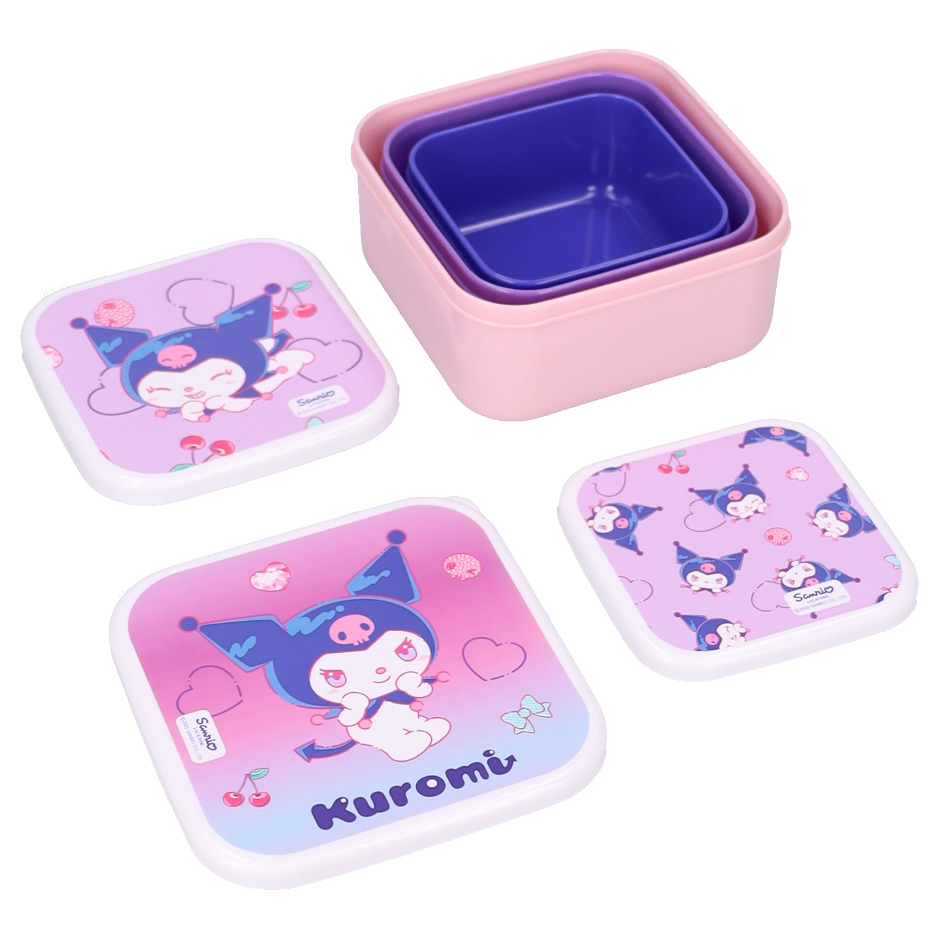 Vadobag Snack box (3in1) Kuromi Fresh Bites Skoletilbehoer 335-01447